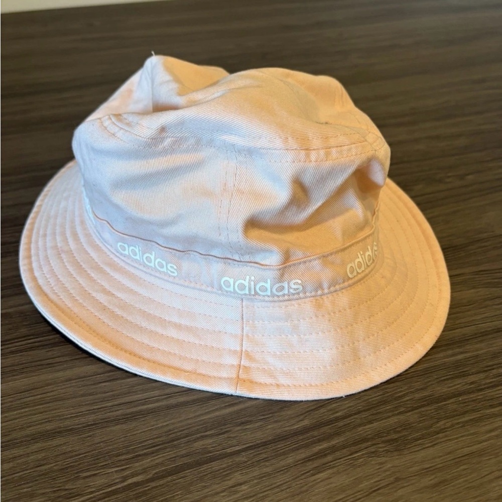 Adidas Light Pink Bucket Hat